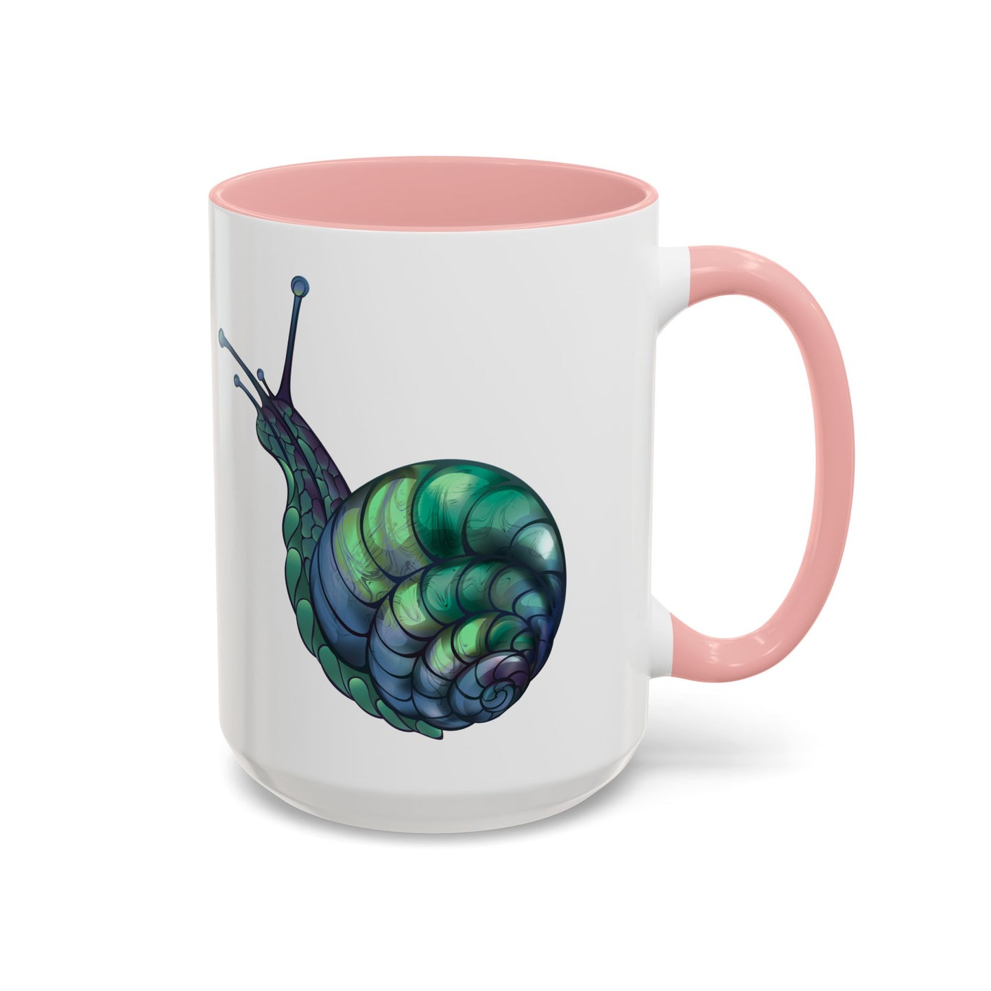 Whimsical Snail Accent Coffee Mug - Fun Gift for Nature Lovers, Unique Drinkware for Home, Snail Art Mug, Ceramic Mug for All [...]