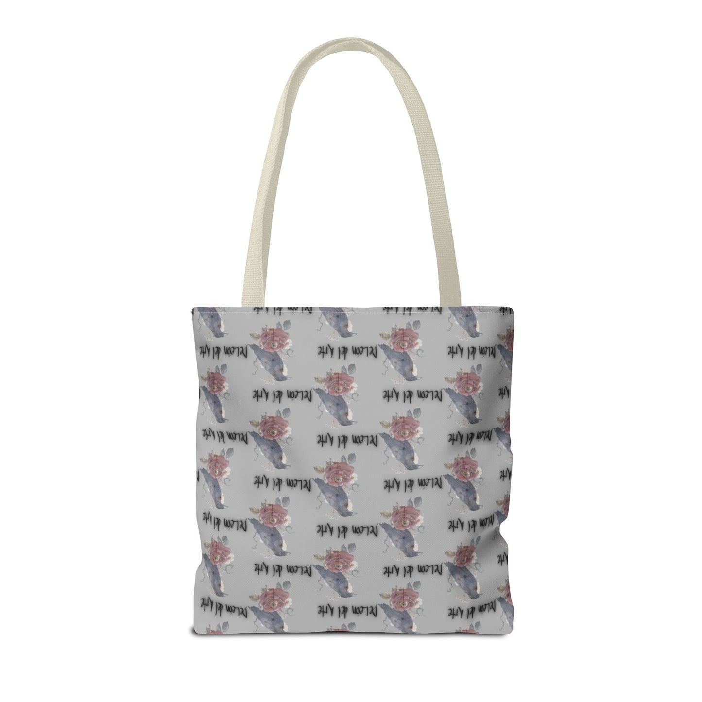 Charming Floral Tote Bag with Bird Design, Perfect for Casual Outings, Eco-Friendly Gift, Beach Bag, Everyday Carry-All