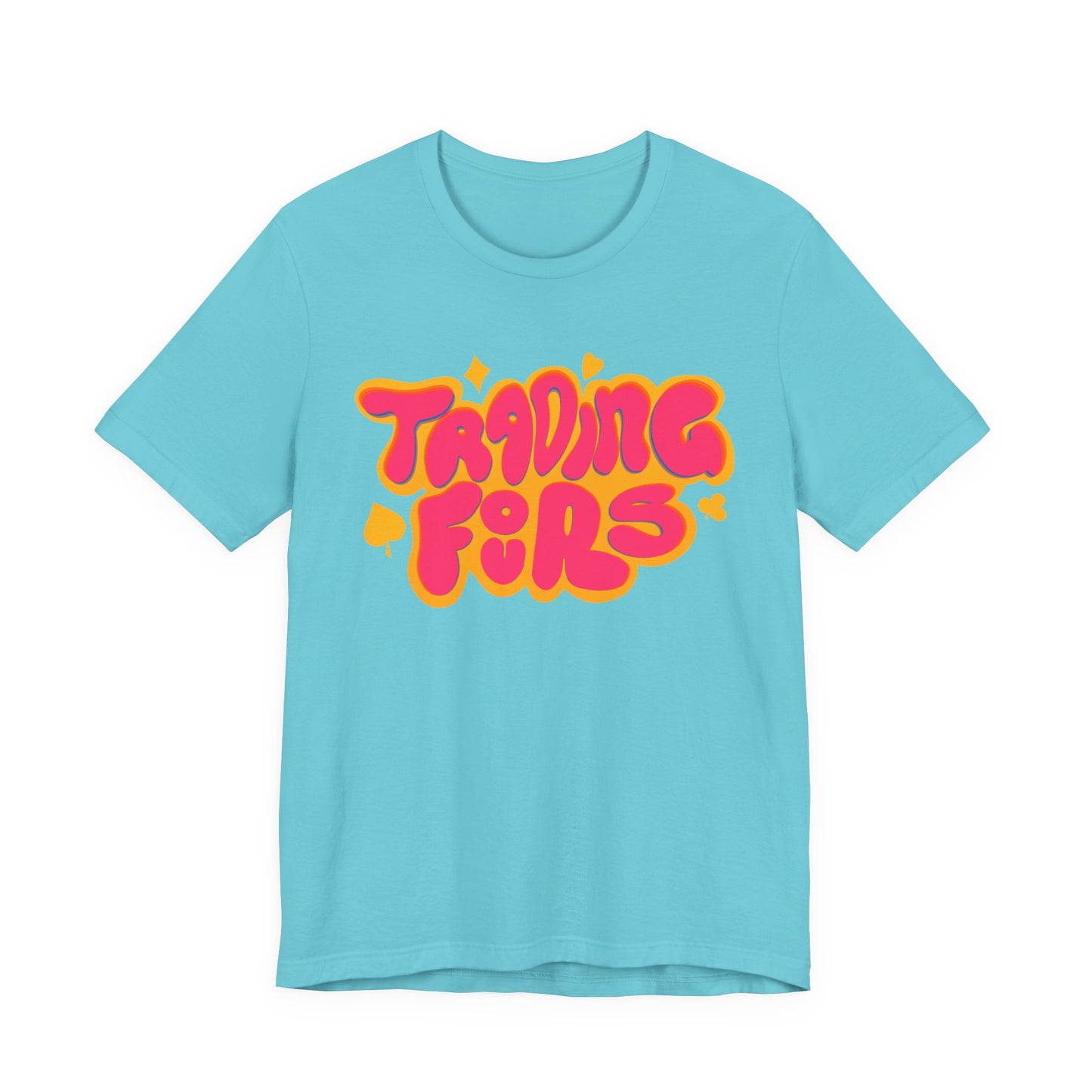 Vibrant Trading Fours Tee, Unisex Graphic T-Shirt, Fun Casual Wear, Gift for Animal Lovers, Ideal for Parties & Events