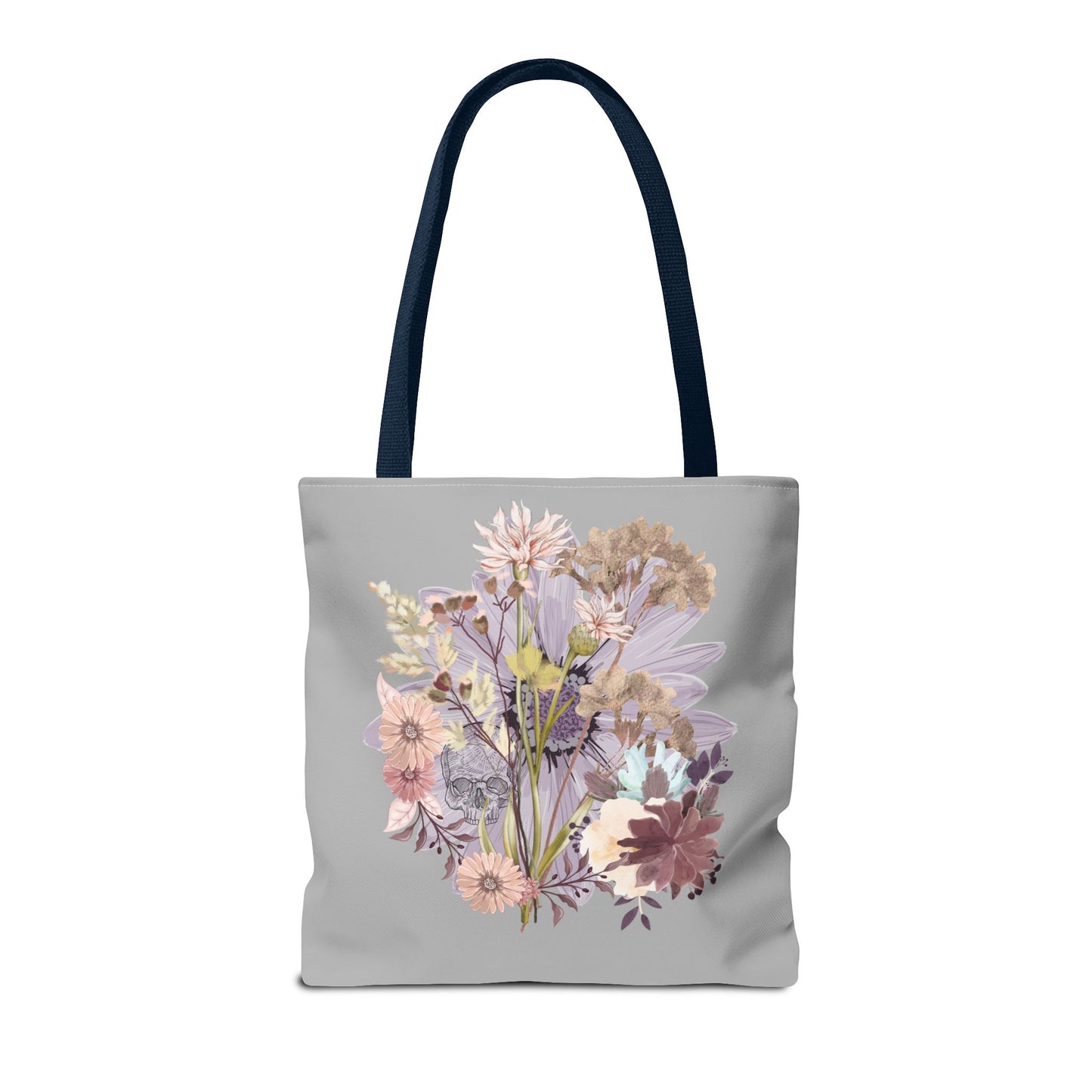 Floral Tote Bag - Vibrant Botanical Design, Spacious Shopping Companion, Eco-Friendly Gift for Nature Lovers, Perfect for Everyday Use