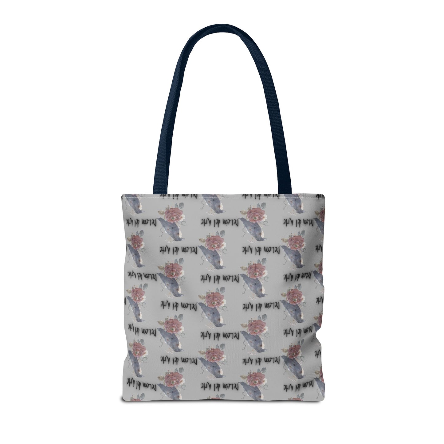 Charming Floral Tote Bag with Bird Design, Perfect for Casual Outings, Eco-Friendly Gift, Beach Bag, Everyday Carry-All