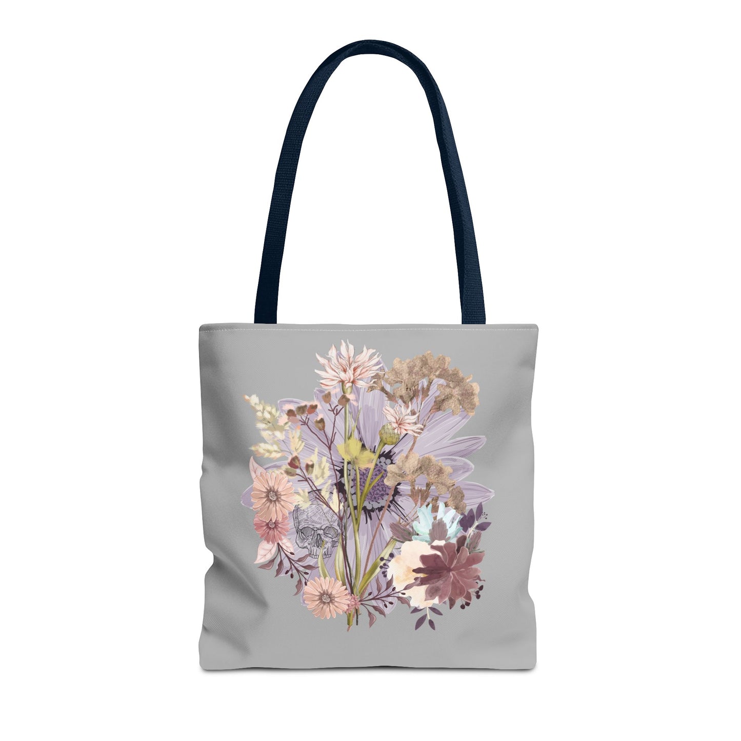 Floral Tote Bag - Vibrant Botanical Design, Spacious Shopping Companion, Eco-Friendly Gift for Nature Lovers, Perfect for Everyday Use