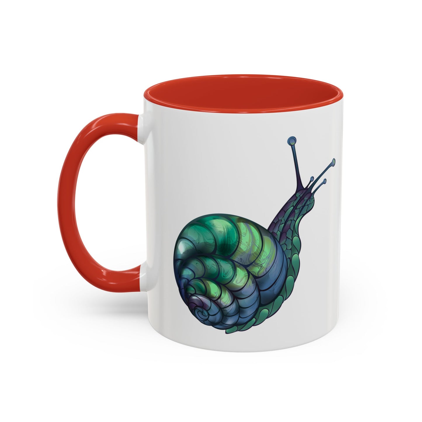 Whimsical Snail Accent Coffee Mug - Fun Gift for Nature Lovers, Unique Drinkware for Home, Snail Art Mug, Ceramic Mug for All [...]