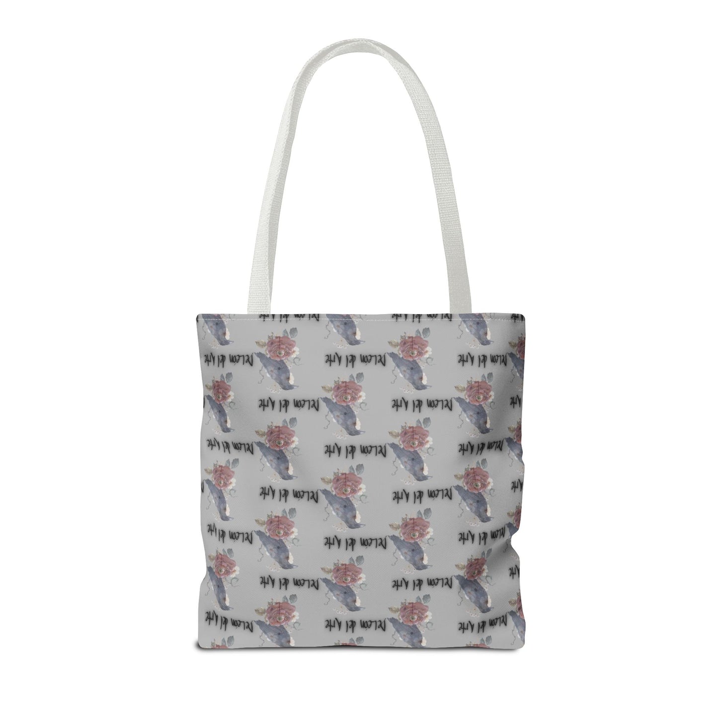 Charming Floral Tote Bag with Bird Design, Perfect for Casual Outings, Eco-Friendly Gift, Beach Bag, Everyday Carry-All