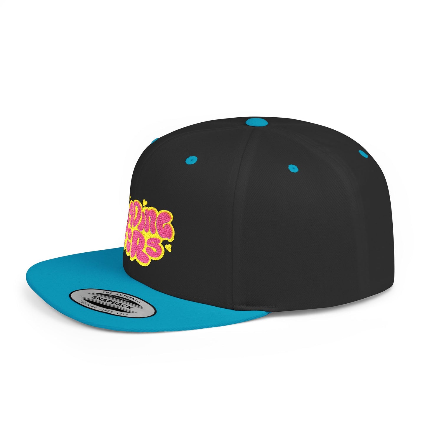 Trading Fours Colorful Graphic Flat Bill Snapback Hat, Trendy Snapback Cap, Summer Accessory, Streetwear Hat, Gift for Him/Her, Casual Style, Cool [...]