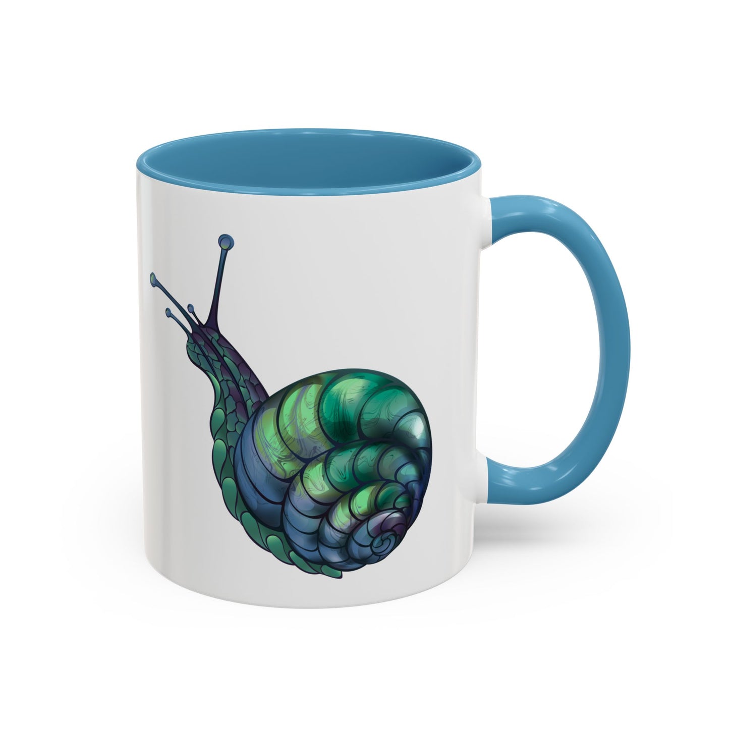Whimsical Snail Accent Coffee Mug - Fun Gift for Nature Lovers, Unique Drinkware for Home, Snail Art Mug, Ceramic Mug for All [...]