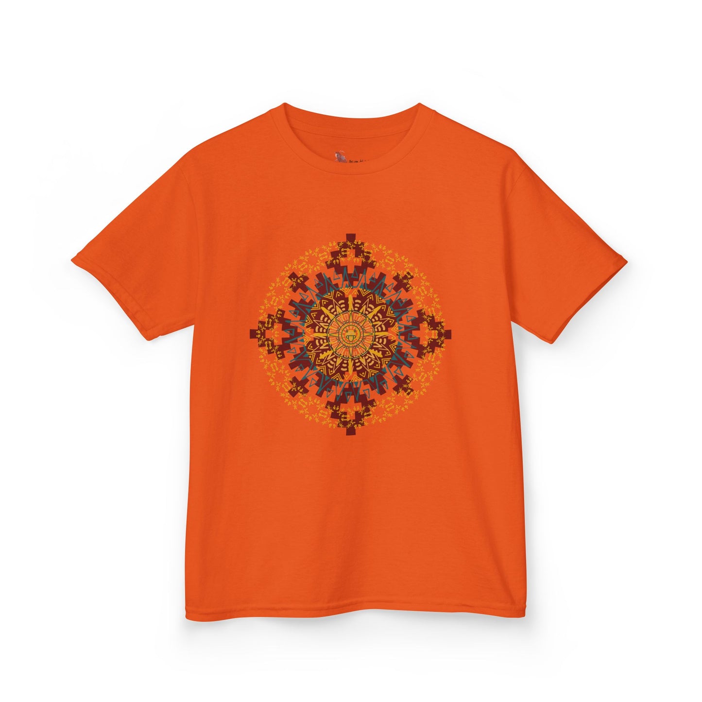 Ethnic Pattern Kids Tee, Fun Kids T-Shirt, Colorful Graphic Kids Tee, Festival Wardrobe, Unique Gift for Children