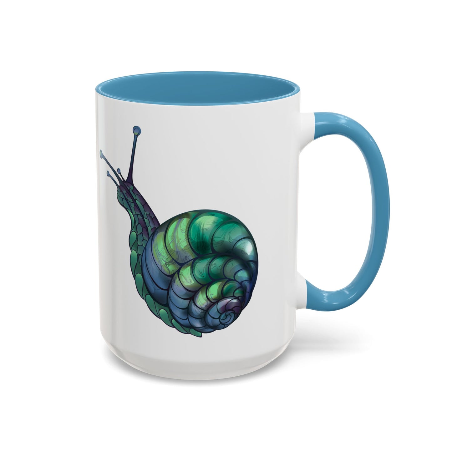 Whimsical Snail Accent Coffee Mug - Fun Gift for Nature Lovers, Unique Drinkware for Home, Snail Art Mug, Ceramic Mug for All [...]