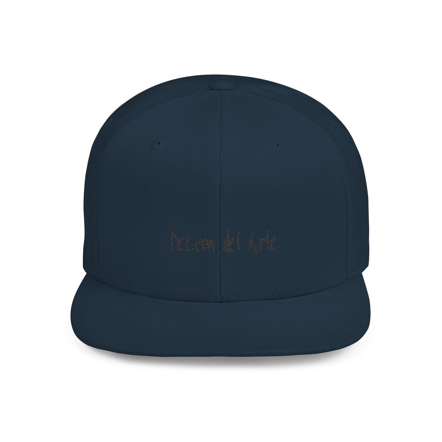 DeLeon del Arte logo Flat Bill Snapback
