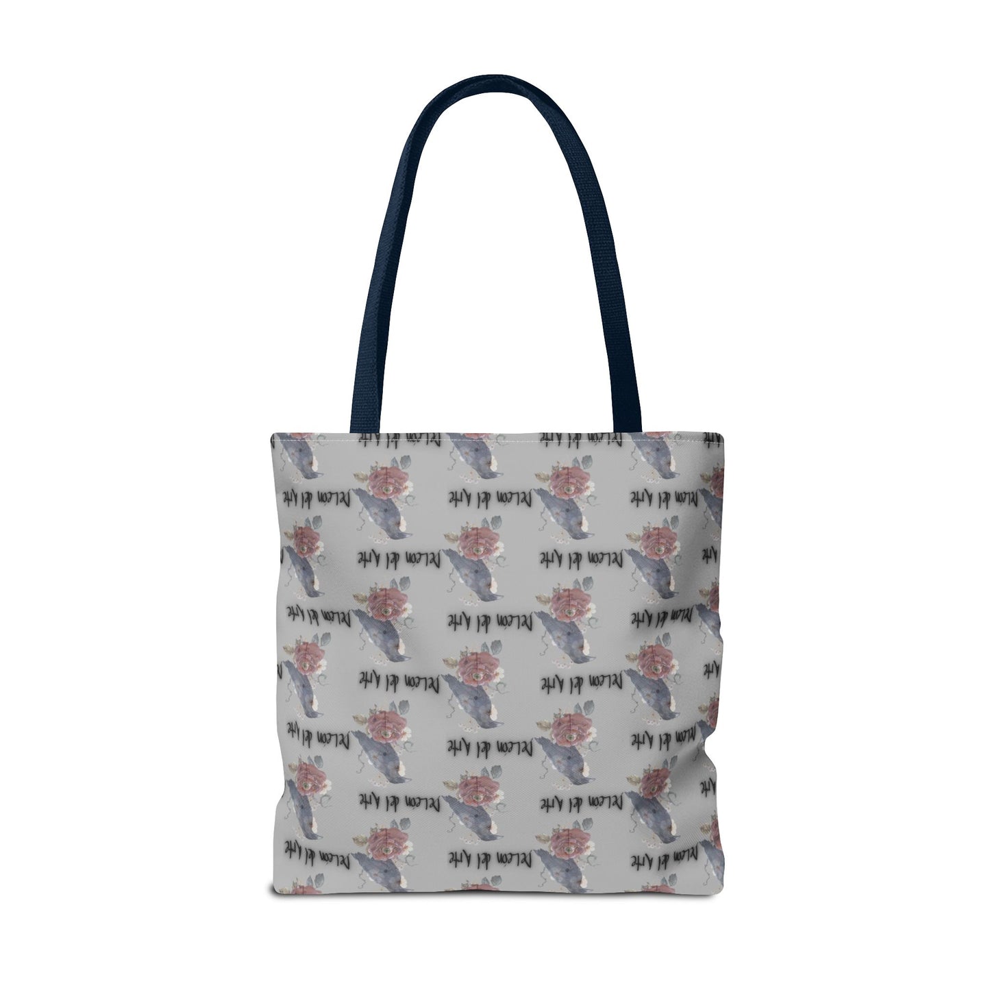 Charming Floral Tote Bag with Bird Design, Perfect for Casual Outings, Eco-Friendly Gift, Beach Bag, Everyday Carry-All