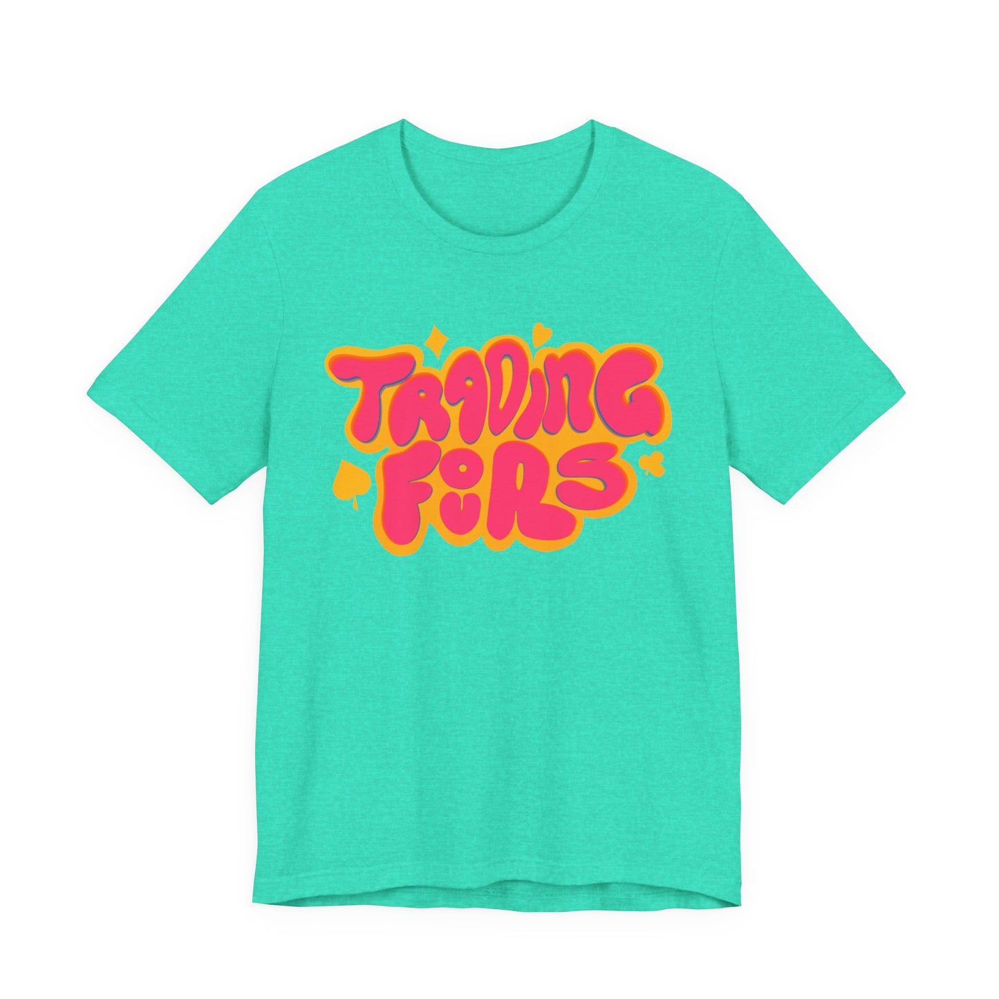 Vibrant Trading Fours Tee, Unisex Graphic T-Shirt, Fun Casual Wear, Gift for Animal Lovers, Ideal for Parties & Events