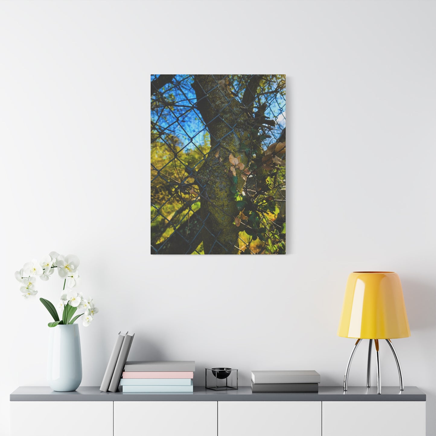 Nature-Inspired Canvas Art, Botanical Wall Decor, Home Aesthetic, Gift for Gardeners, Rustic Art for Living Room, Greenery Home Decor