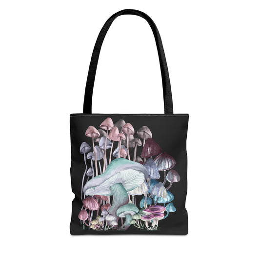 Whimsical Mushroom Tote Bag, Reusable Shopping Bag, Eco-Friendly Gift, Nature-Inspired, Boho Style Bag, Perfect for Farmers Markets, Travel
