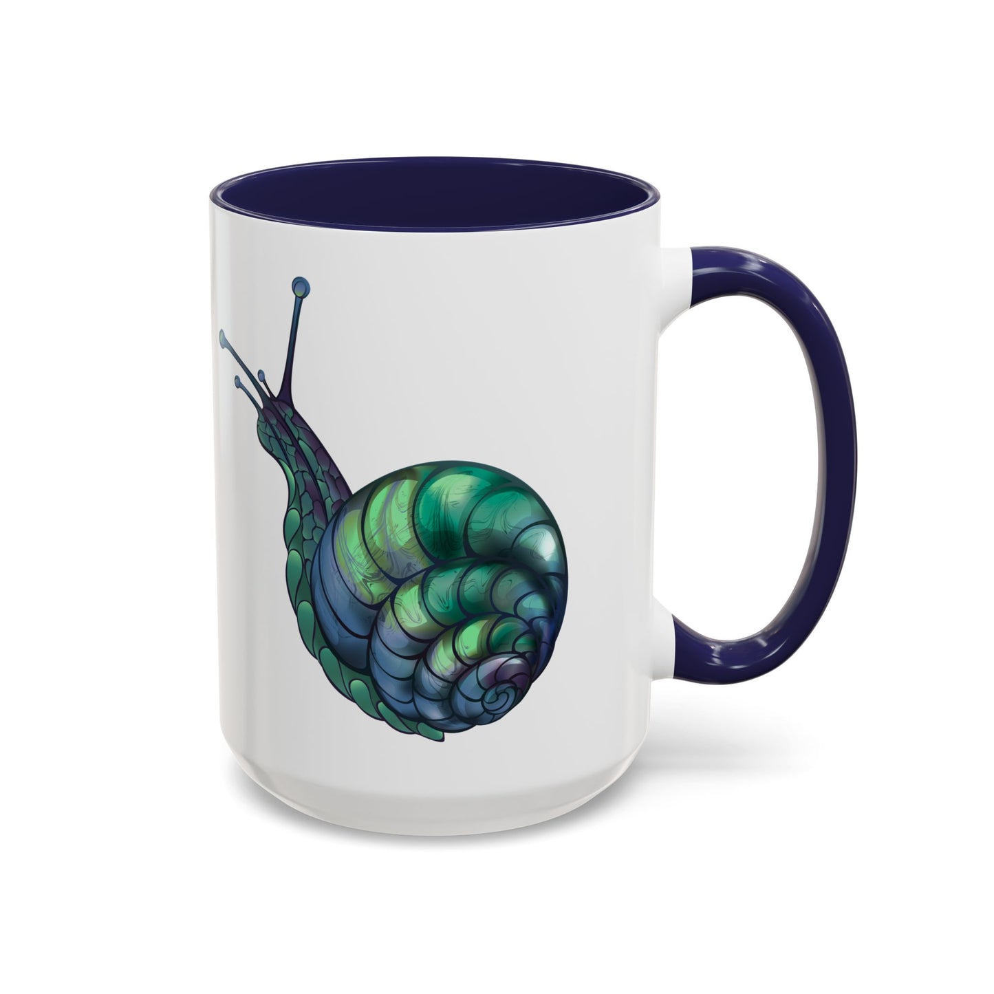 Whimsical Snail Accent Coffee Mug - Fun Gift for Nature Lovers, Unique Drinkware for Home, Snail Art Mug, Ceramic Mug for All [...]