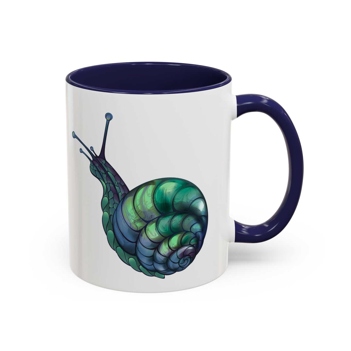 Whimsical Snail Accent Coffee Mug - Fun Gift for Nature Lovers, Unique Drinkware for Home, Snail Art Mug, Ceramic Mug for All [...]