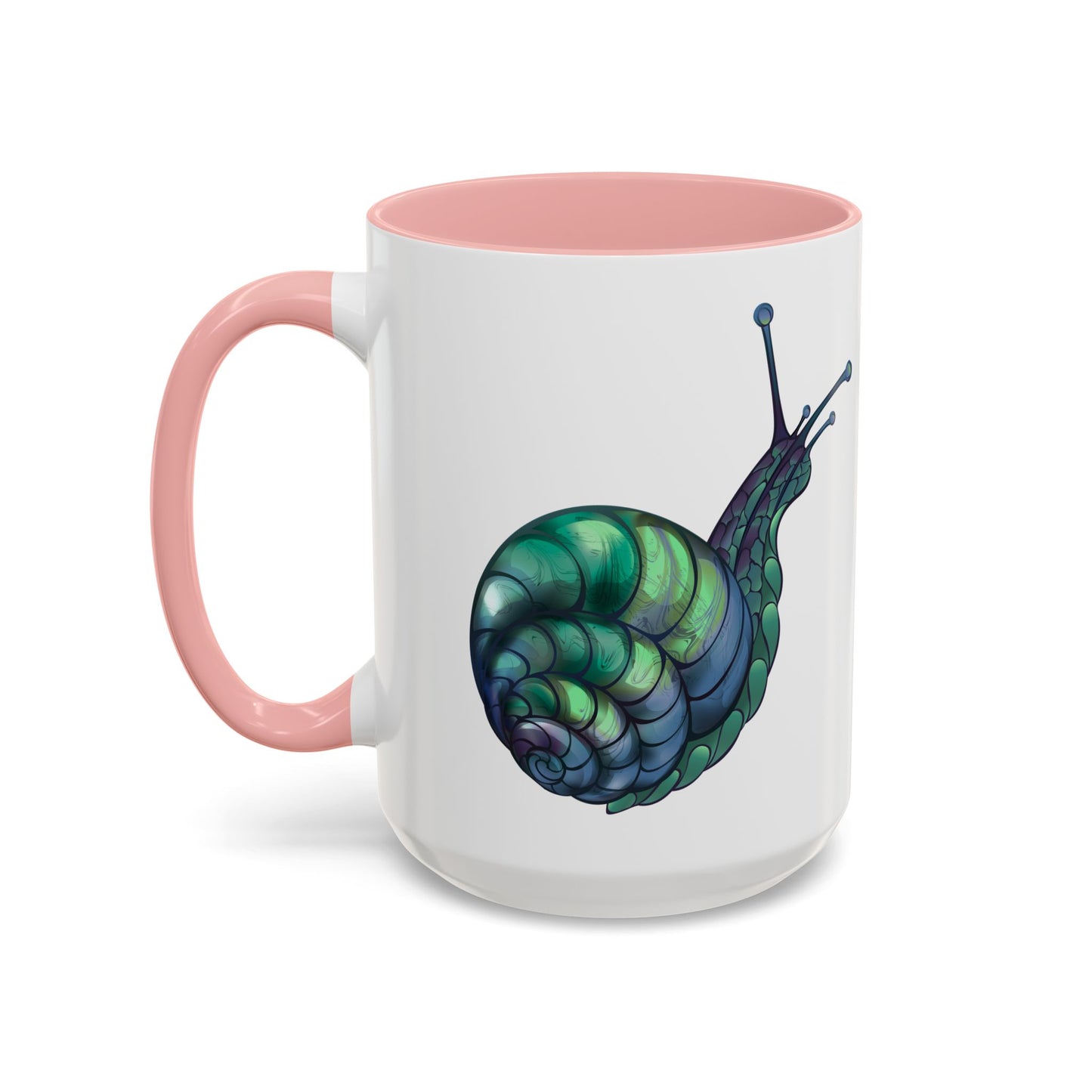 Whimsical Snail Accent Coffee Mug - Fun Gift for Nature Lovers, Unique Drinkware for Home, Snail Art Mug, Ceramic Mug for All [...]