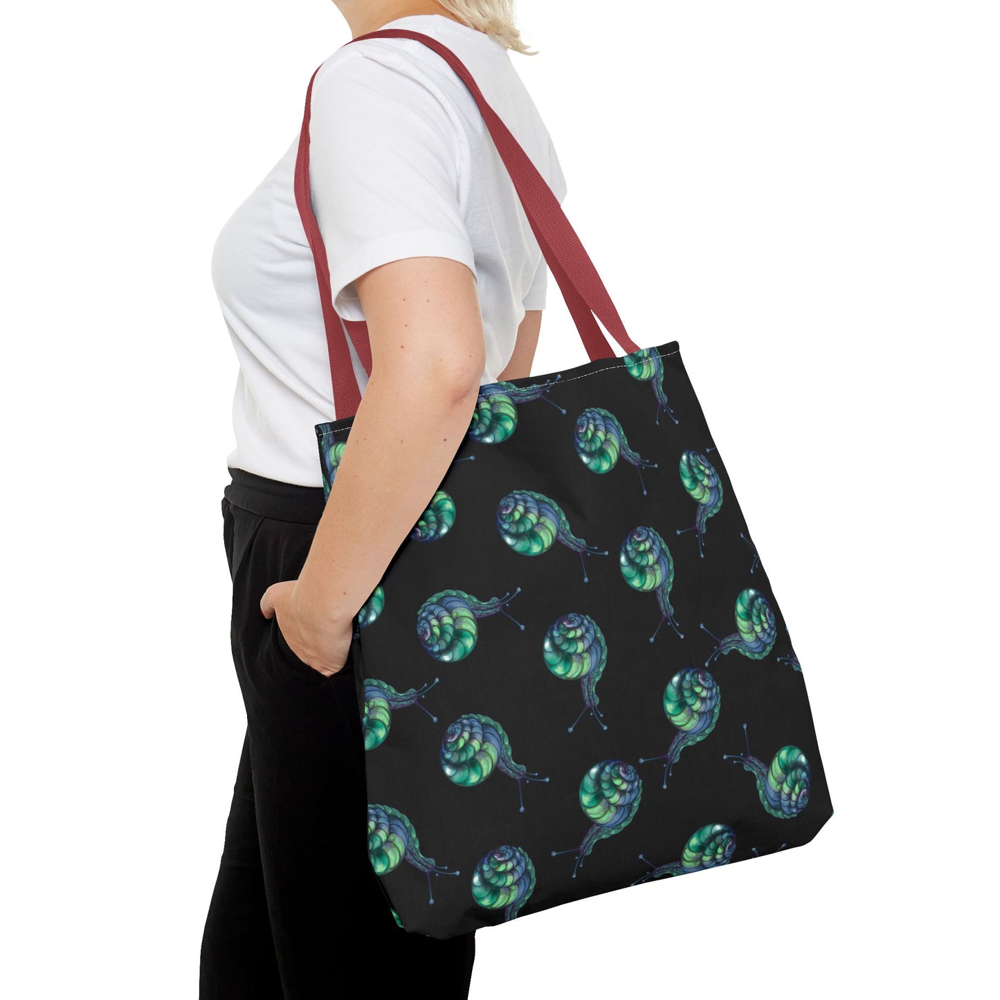 Eco Chic Tote Bag, Stylish Beach Bag, Unique Shopping Tote, Trendy Gift Bag, Nautical Decorative Tote, Marine Pattern Accessory