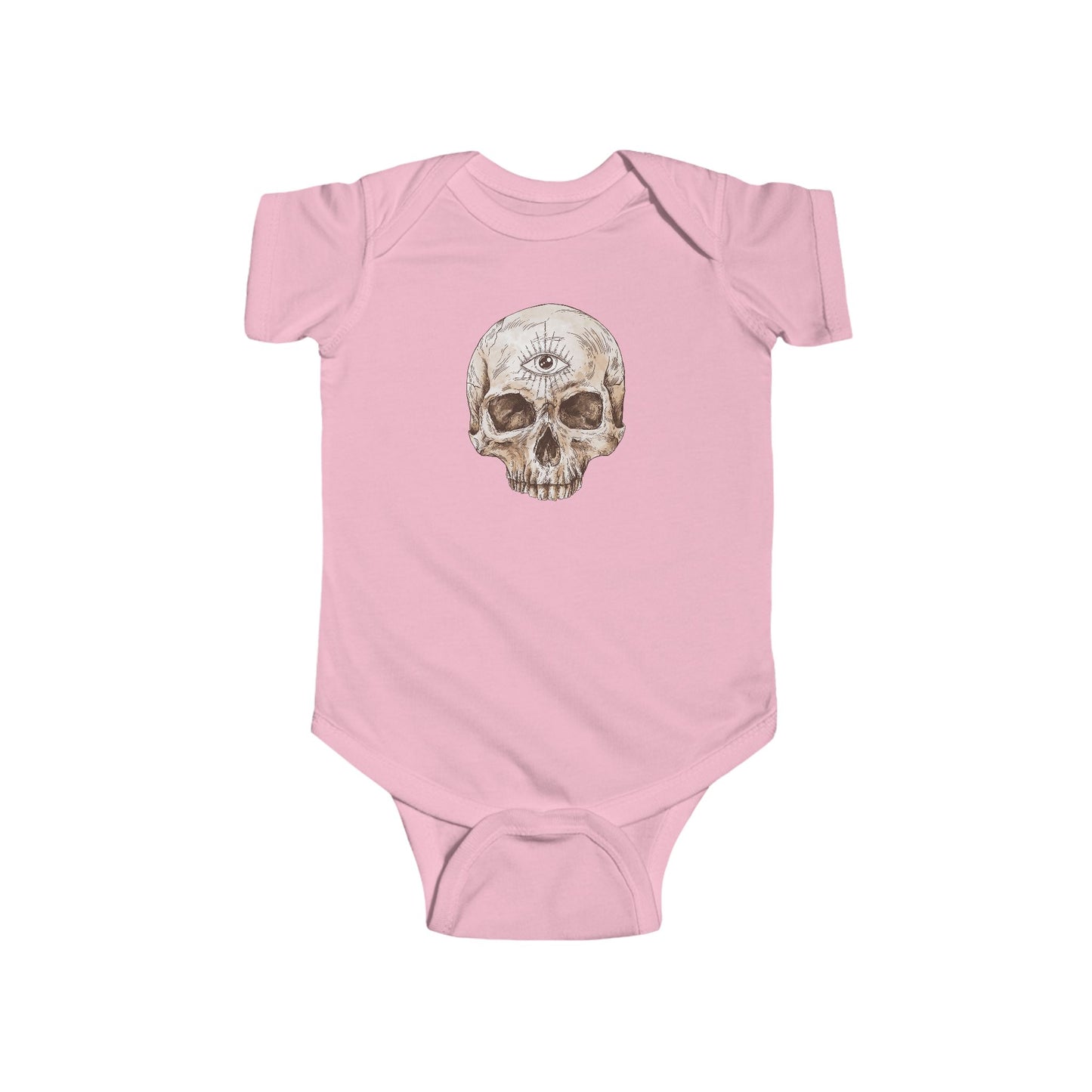 Baby Skull Bodysuit — Vintage Skull Infant Onesie
