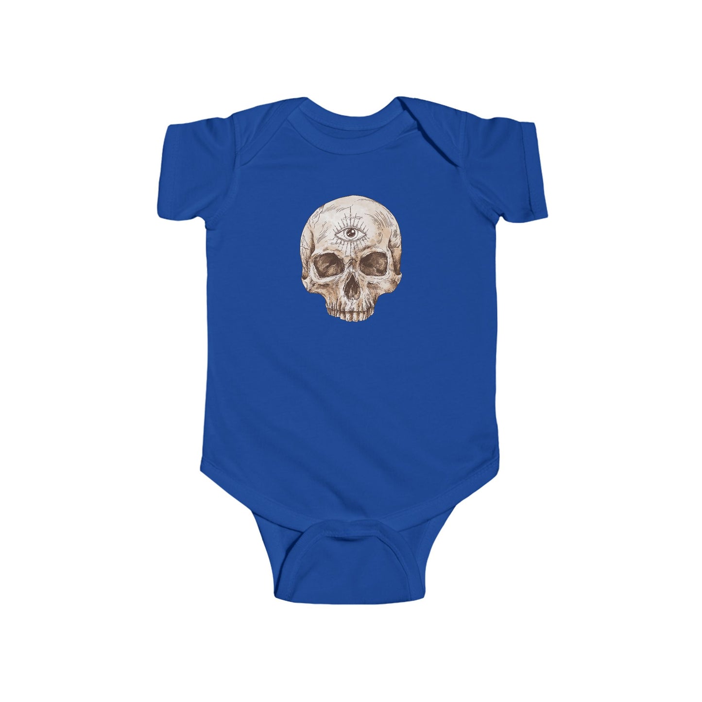 Baby Skull Bodysuit — Vintage Skull Infant Onesie