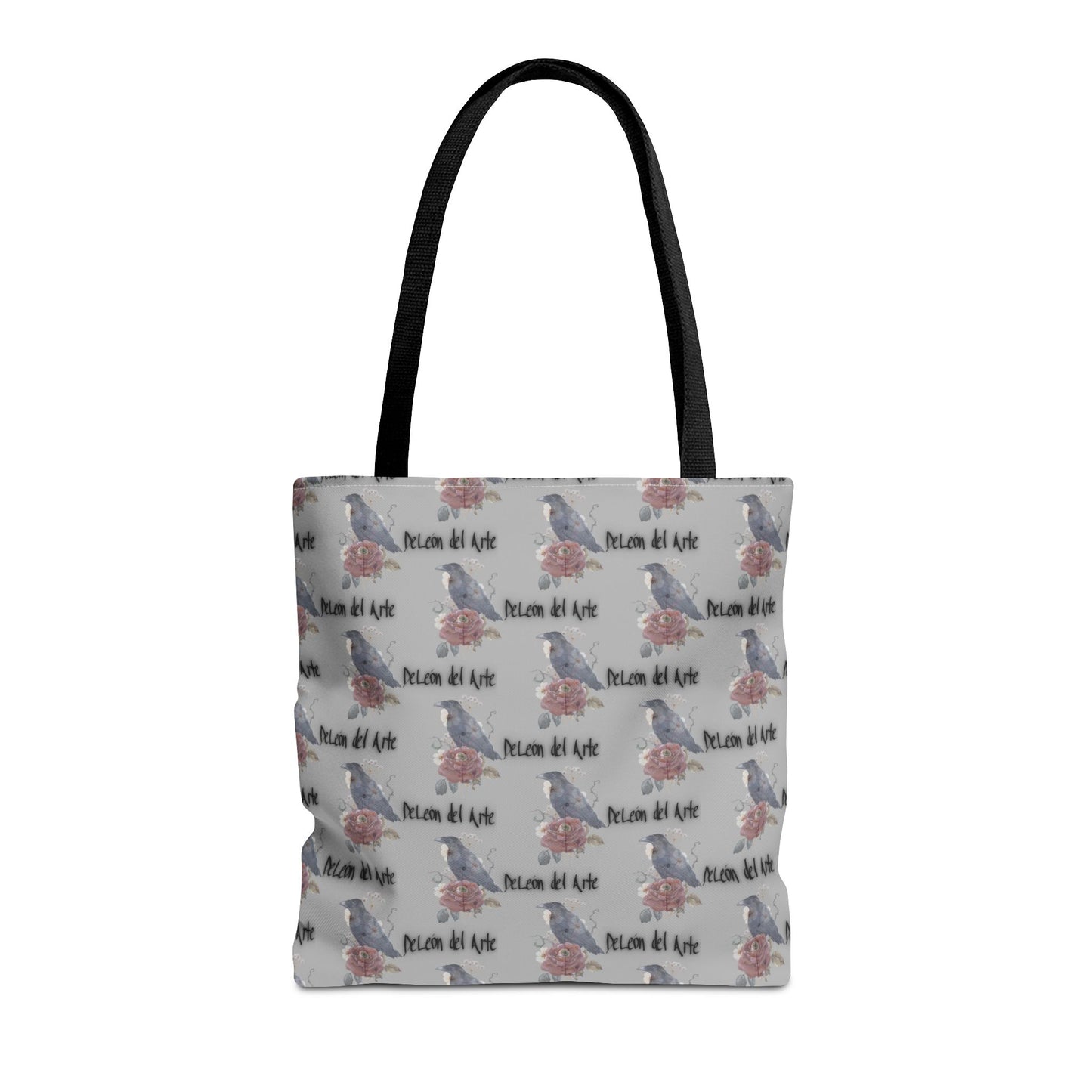 Charming Floral Tote Bag with Bird Design, Perfect for Casual Outings, Eco-Friendly Gift, Beach Bag, Everyday Carry-All