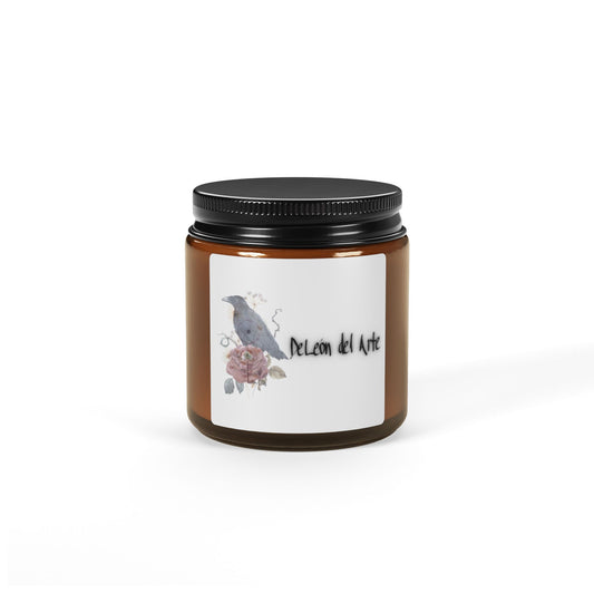 Aromatic Soy Candle with Bird Design | Eco-Friendly Home Decor, Gift, Relaxation, Self-Care, Wellness