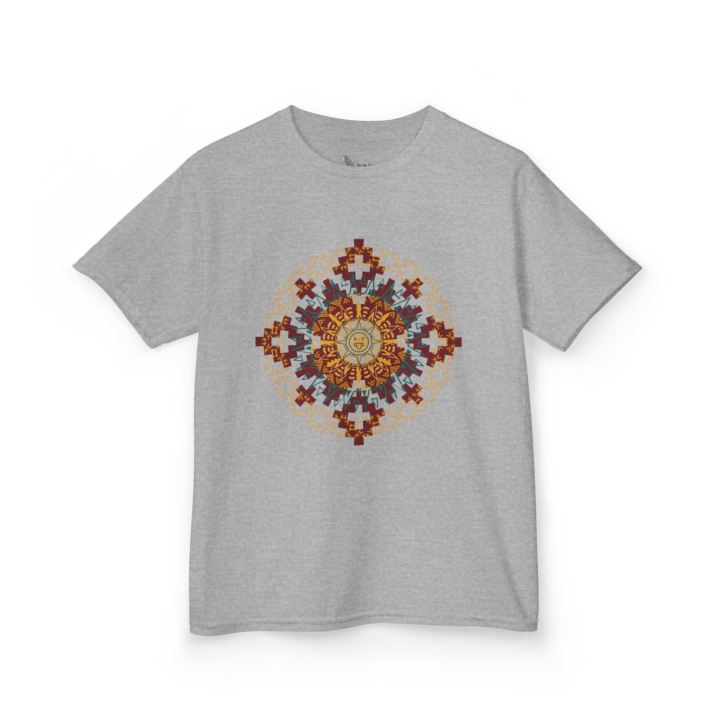 Ethnic Pattern Kids Tee, Fun Kids T-Shirt, Colorful Graphic Kids Tee, Festival Wardrobe, Unique Gift for Children