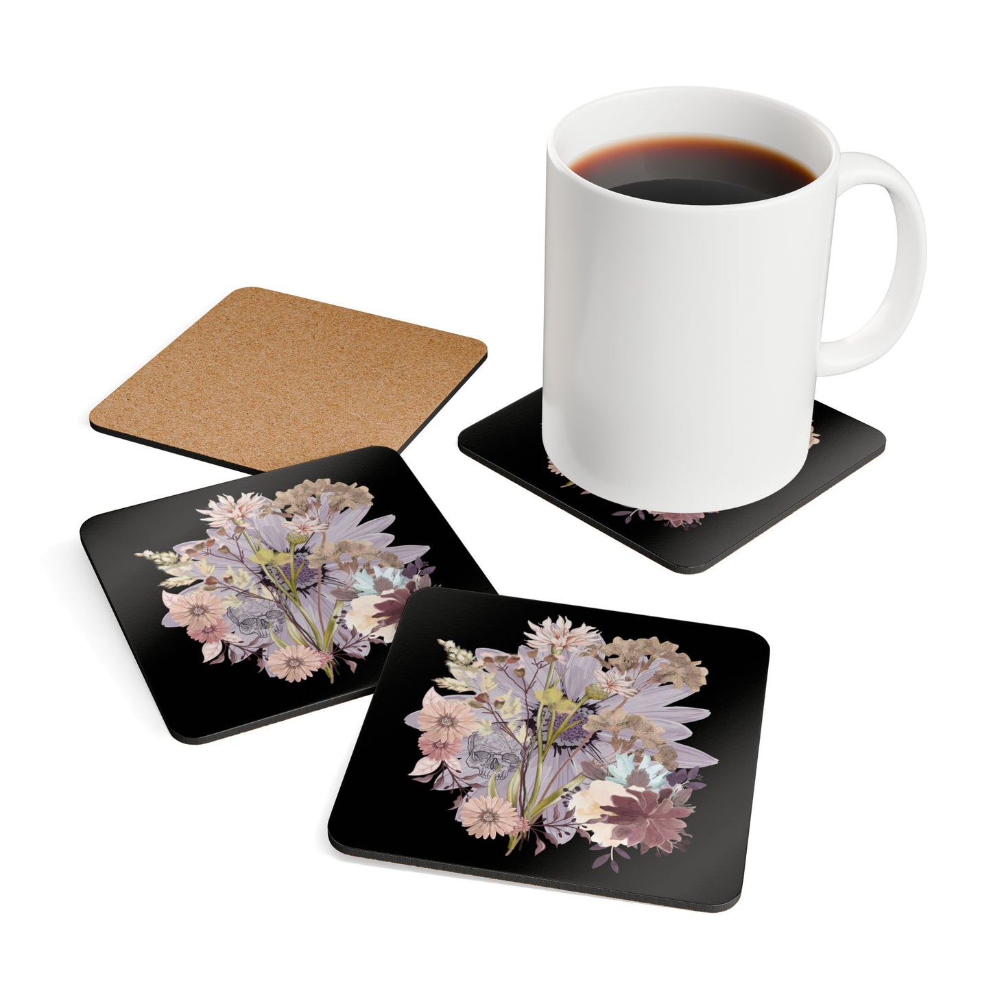 Corkwood Coaster Set