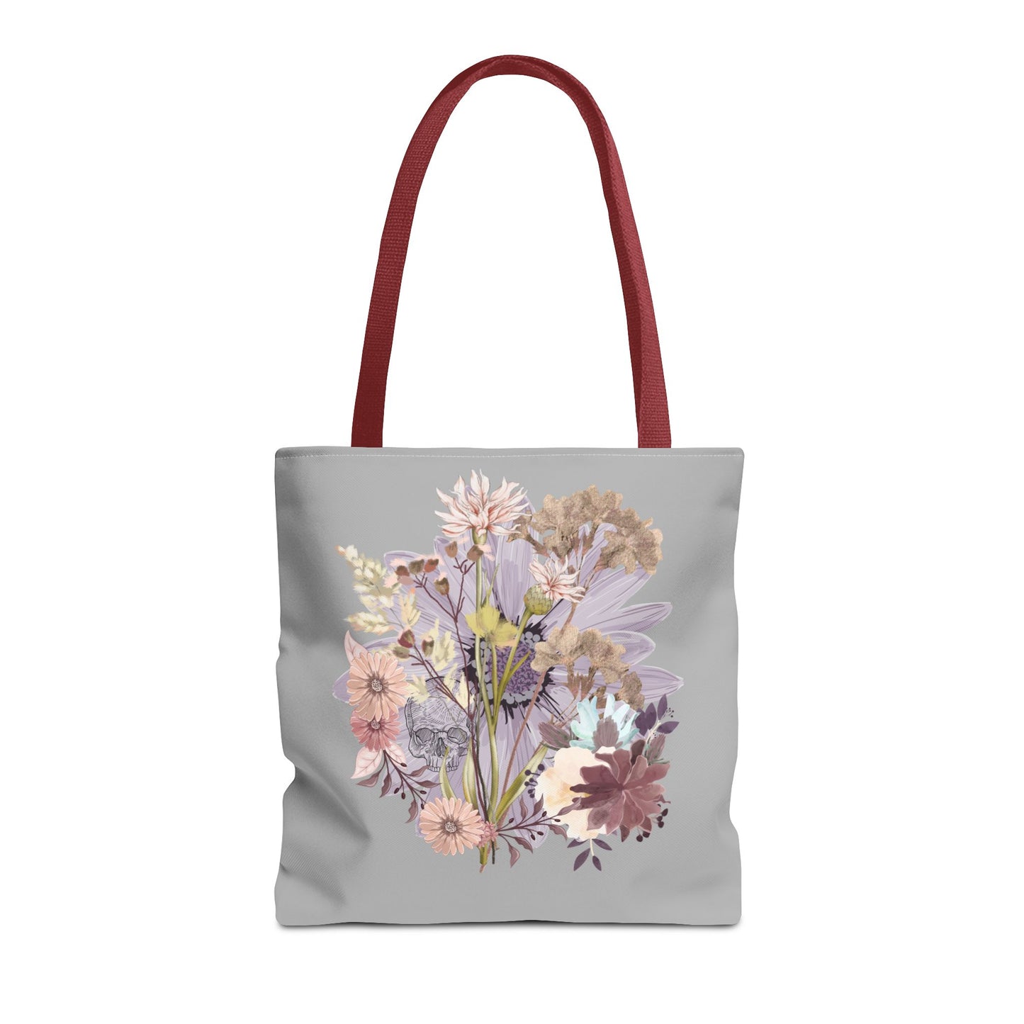 Floral Tote Bag - Vibrant Botanical Design, Spacious Shopping Companion, Eco-Friendly Gift for Nature Lovers, Perfect for Everyday Use
