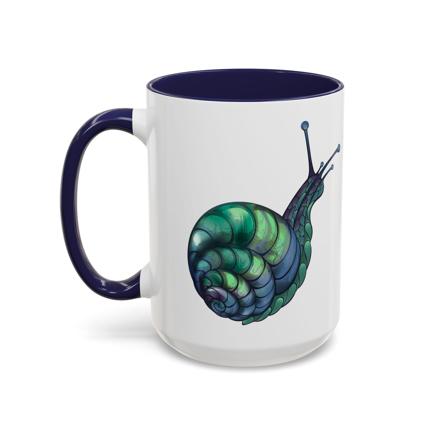 Whimsical Snail Accent Coffee Mug - Fun Gift for Nature Lovers, Unique Drinkware for Home, Snail Art Mug, Ceramic Mug for All [...]